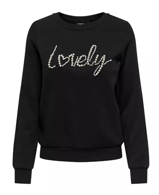 ONLAMY LIFE L/S O-NECK PEARL SWT