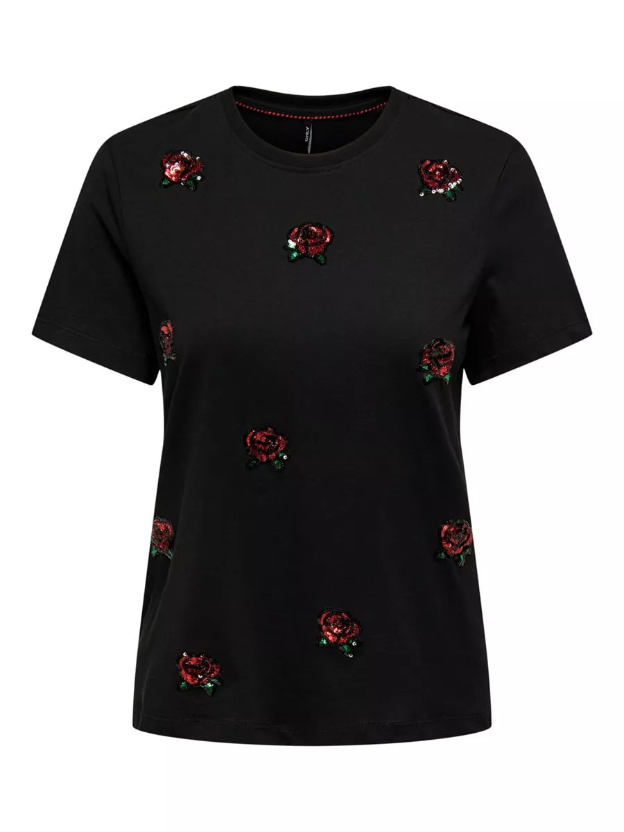 ONLKITA LIFE REG S/S ROSE TOP BOX JRS ONLKITA LIFE REG S/S ROSE TOP BOX JRS