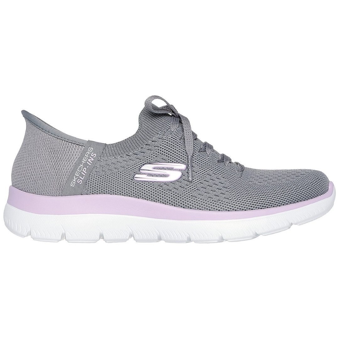 SKECHERS Sive Ženske Patike Slip-Ins:Summits