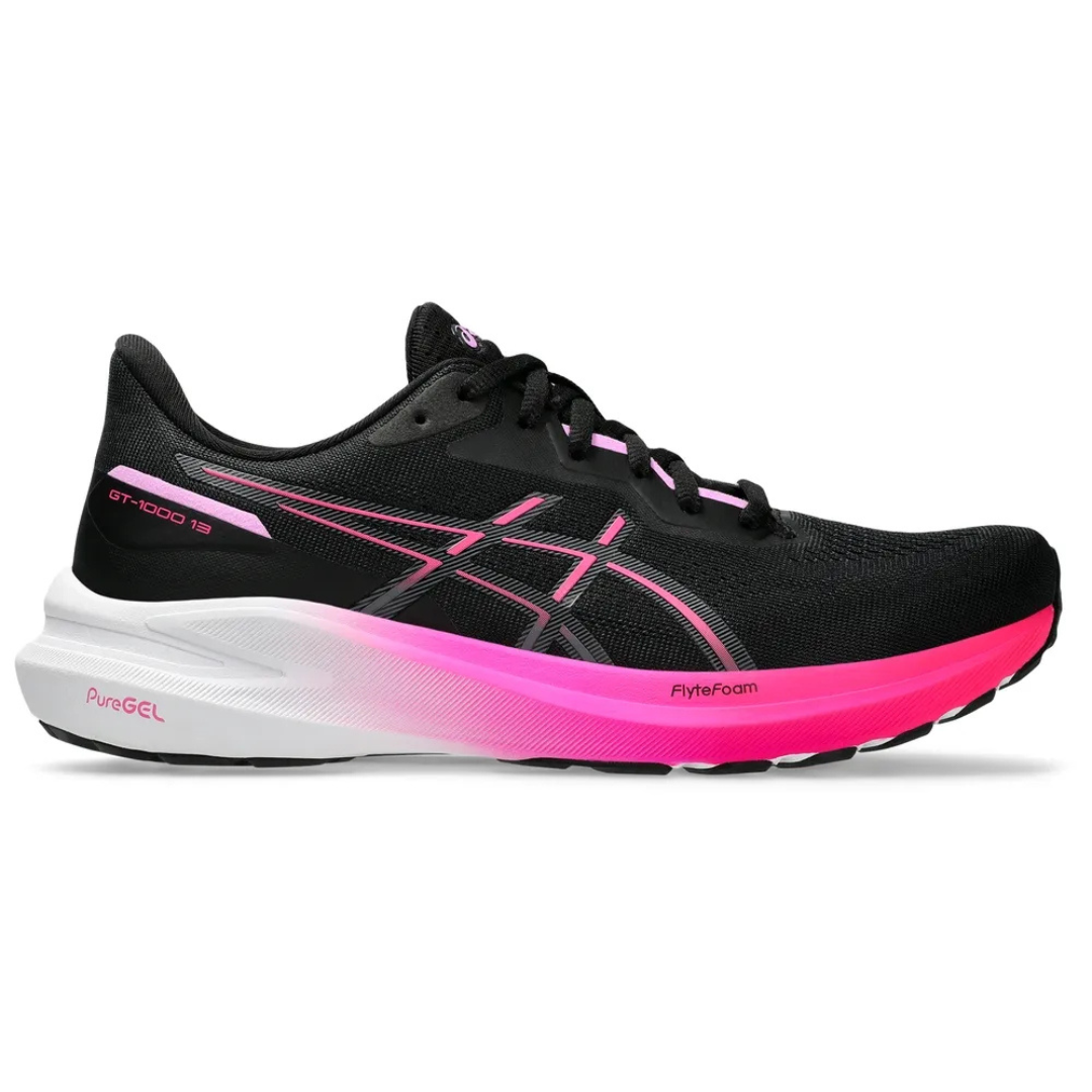 Asics Crne Roze Ženske Patike GT-1000 13