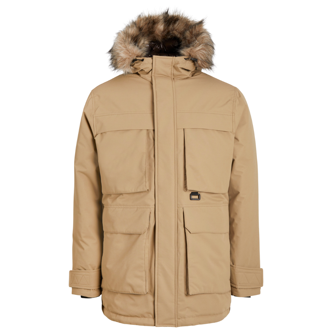 J&J Bež Muška Jakna JJSTAR PARKA JACKET