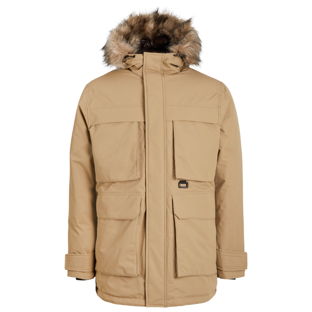 J&J Bež Muška Jakna JJSTAR PARKA JACKET J&J Bež Muška Jakna JJSTAR PARKA JACKET