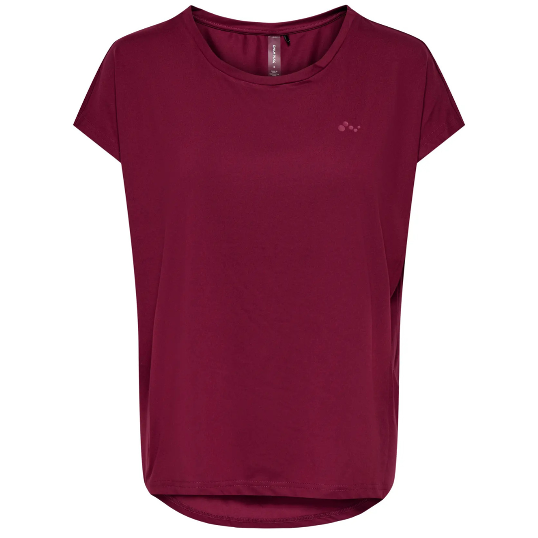 ONLY Bordo Ženska Majica ONPAUBREE ONLY Bordo Ženska Majica ONPAUBREE