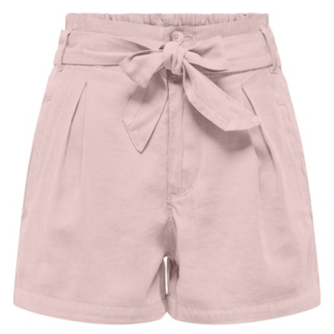 Only Roze Ženski Šorts ONLARIS LIFE HW BELT Only Roze Ženski Šorts ONLARIS LIFE HW BELT