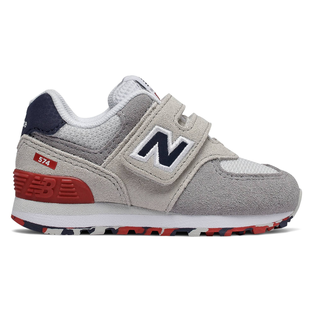 NEW BALANCE Sive Dečije Patike 574 'Grey White' NEW BALANCE Sive Dečije Patike 574 'Grey White'