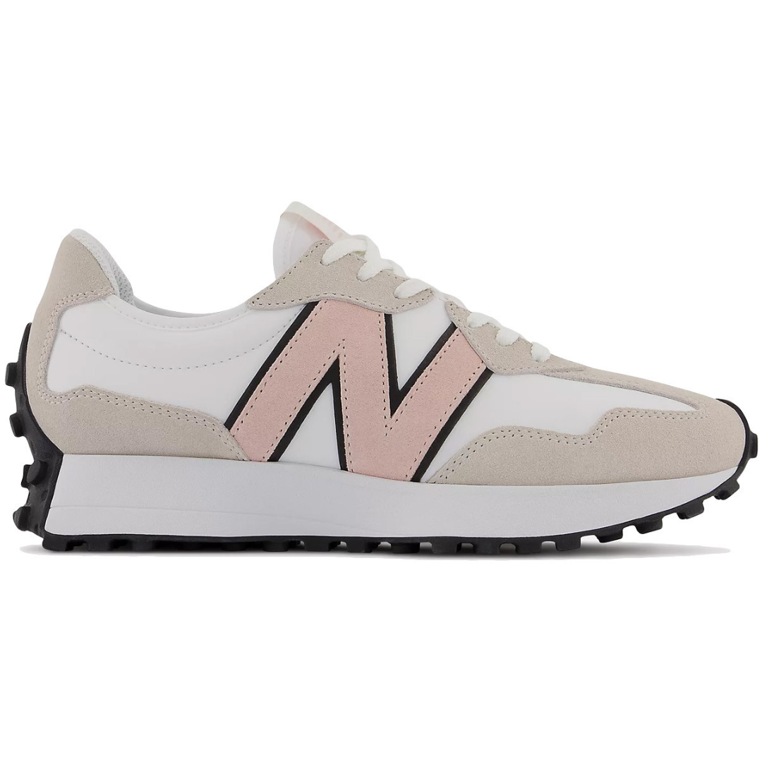 NEW BALANCE Bele Ženske Patike 327 'White Pink Haze'
