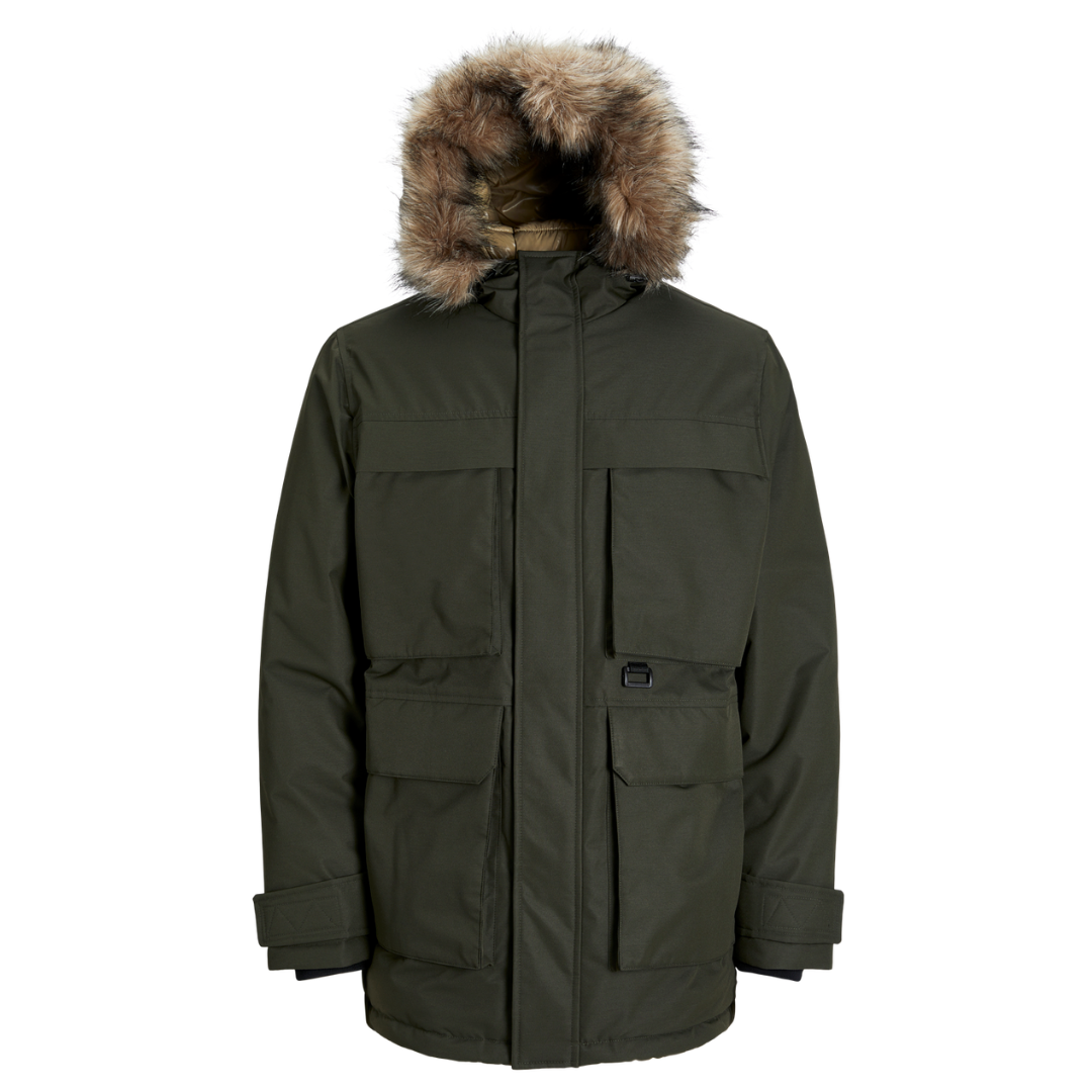 J&J Zelena Muška Jakna JJSTAR PARKA JACKET J&J Zelena Muška Jakna JJSTAR PARKA JACKET