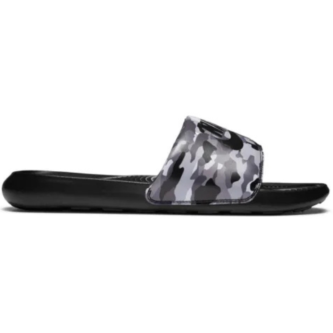 NIKE Crne Muške Papuče VICTORI ONE SLIDE PRINT