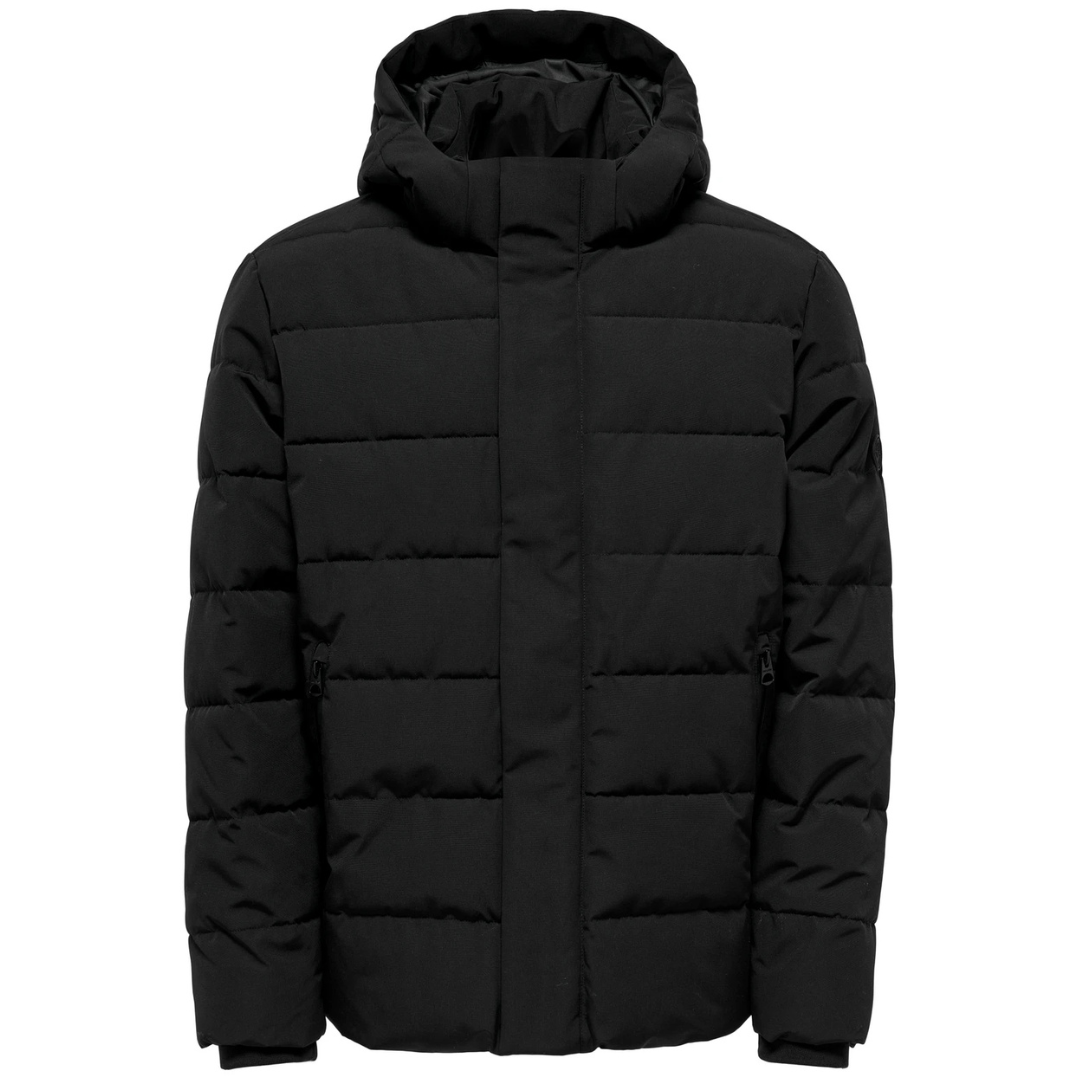 O&S Crna Muška Jakna ONSCAYSON PUFFA O&S Crna Muška Jakna ONSCAYSON PUFFA