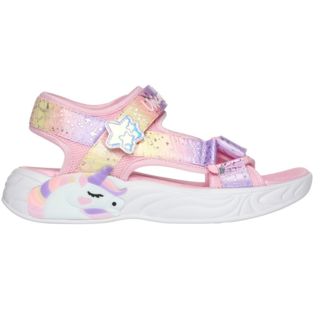 SKECHERS Roze Sandale za Devojčice UNICORN DREAMS - MAJESTIC BLISS