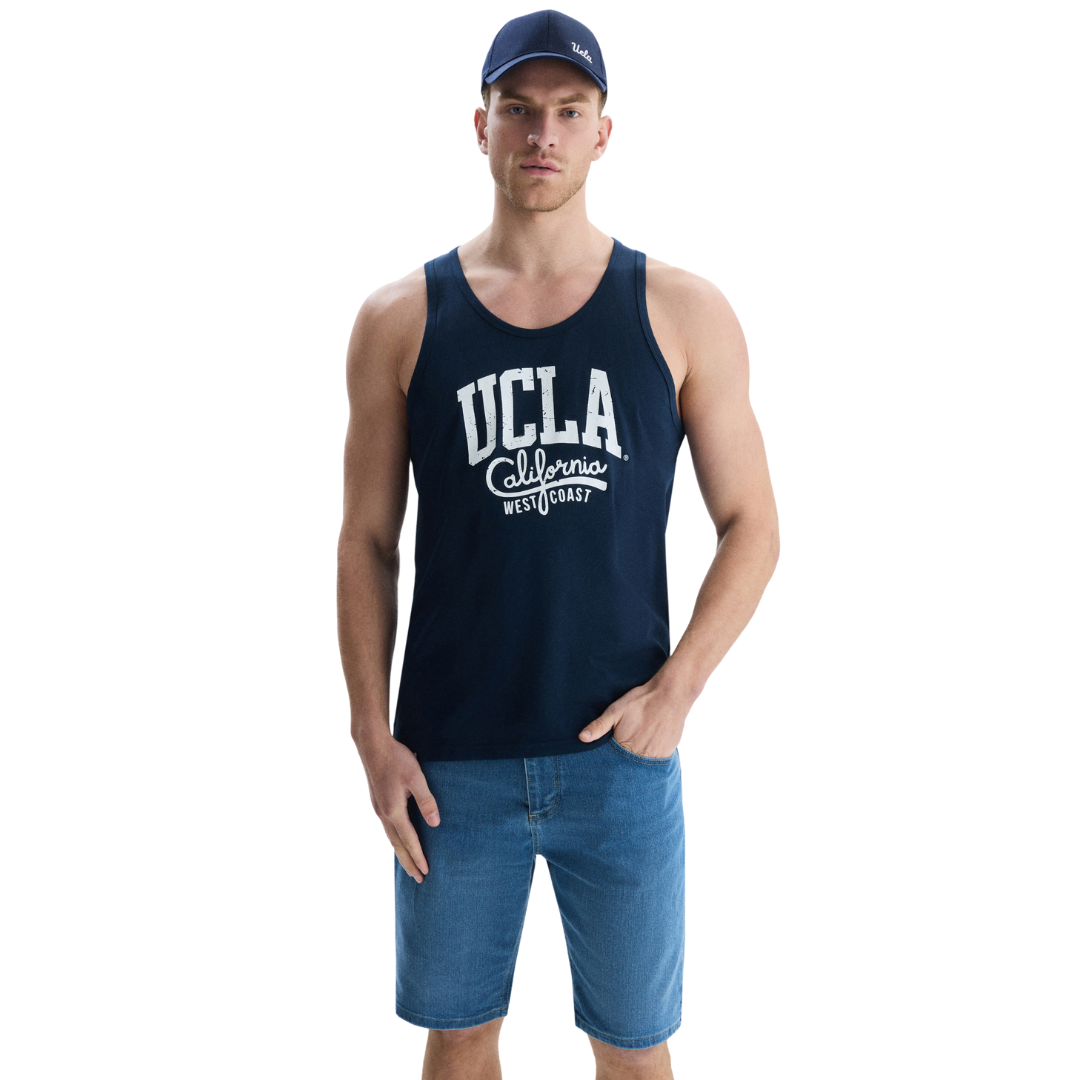 UCLA Teget Muška Majica PEBBLE