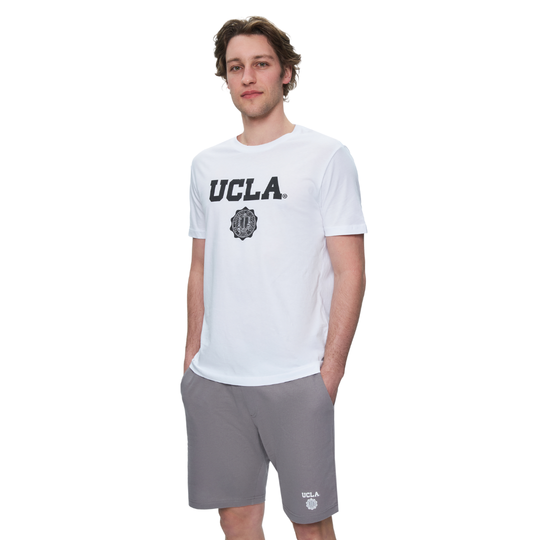 UCLA Bela Muška Majica GAYLEY
