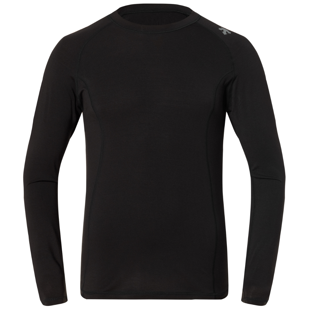 DESCENTE Crna Muška Ski Termo Bluza