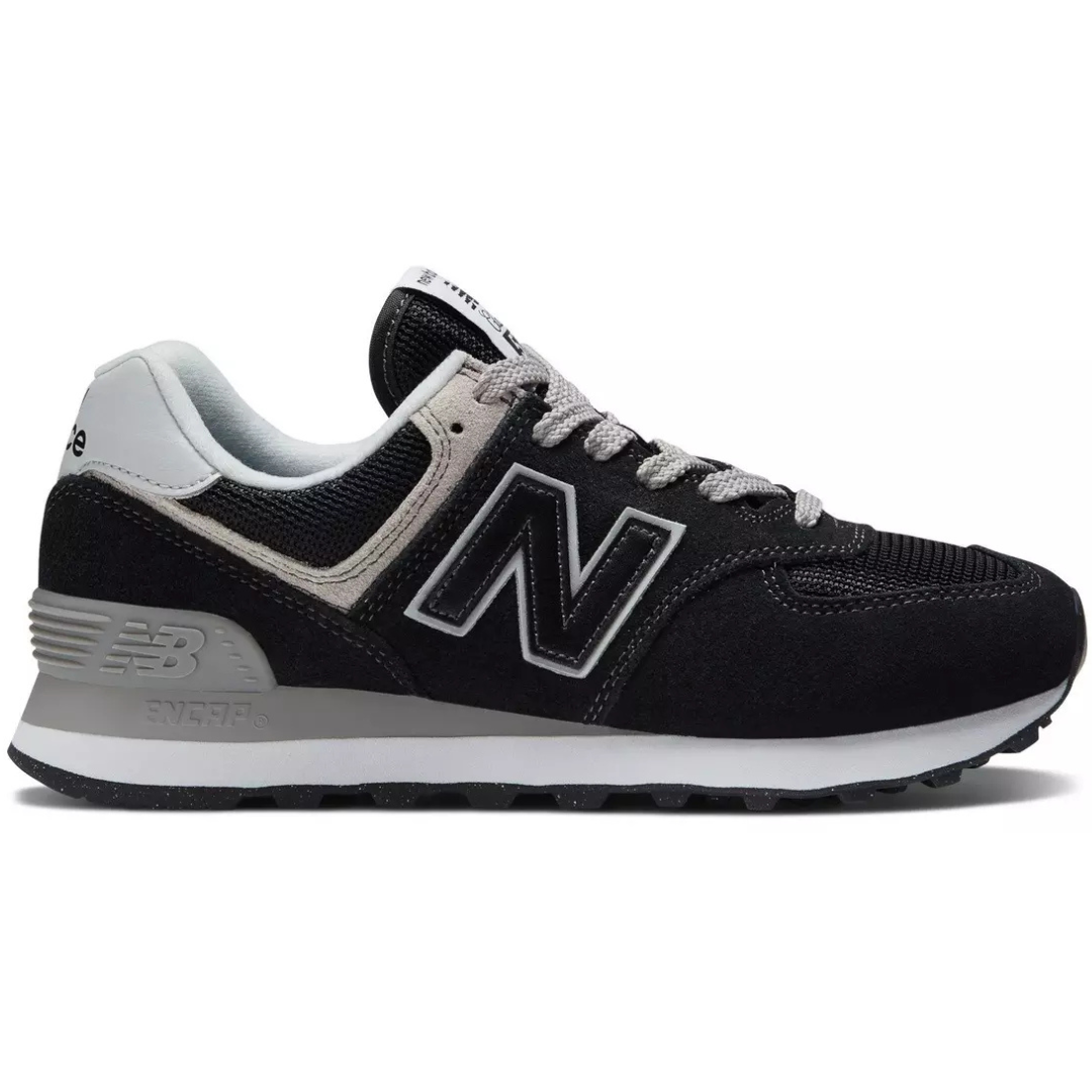 NEW BALANCE Crne Ženske Patike 574 'Core Black' NEW BALANCE Crne Ženske Patike 574 'Core Black'