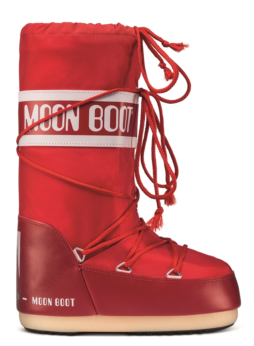 MOON BOOT NYLON RED