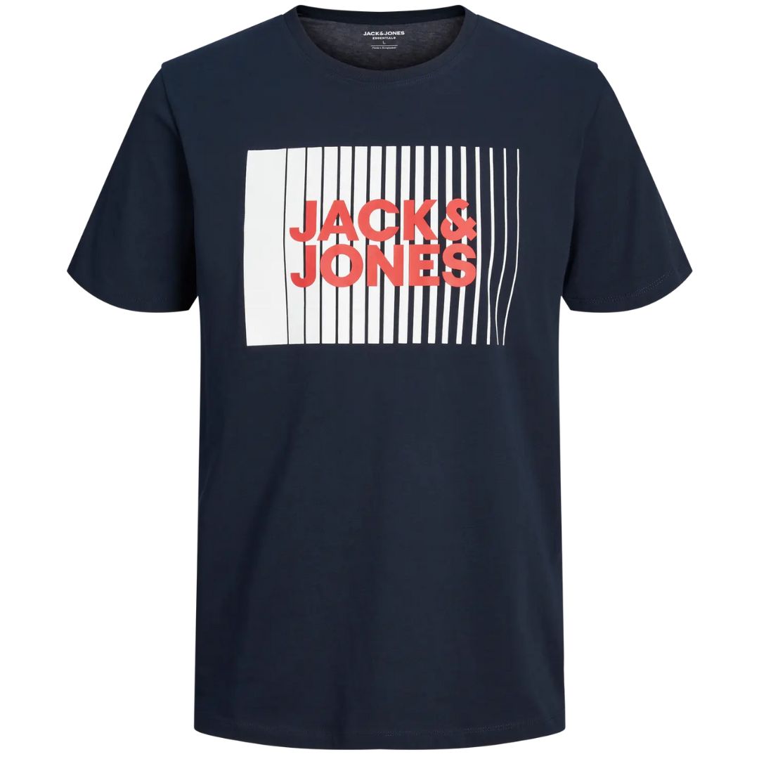 J&J Teget Muška Majica JJECORP LOGO PLAY J&J Teget Muška Majica JJECORP LOGO PLAY