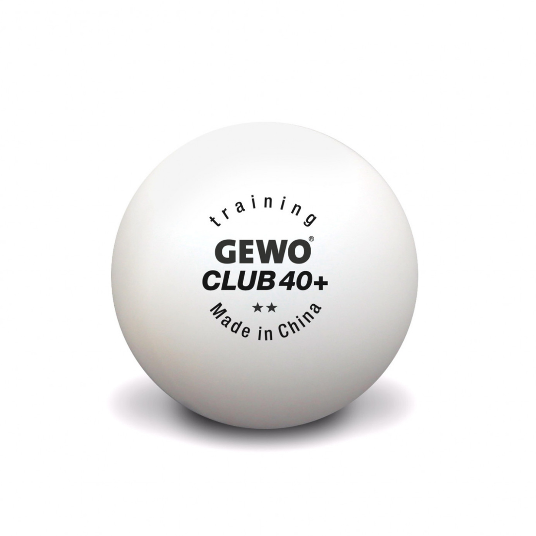 GEWO Loptica za Stoni Tenis TRAINING CLUB - 1 Komad