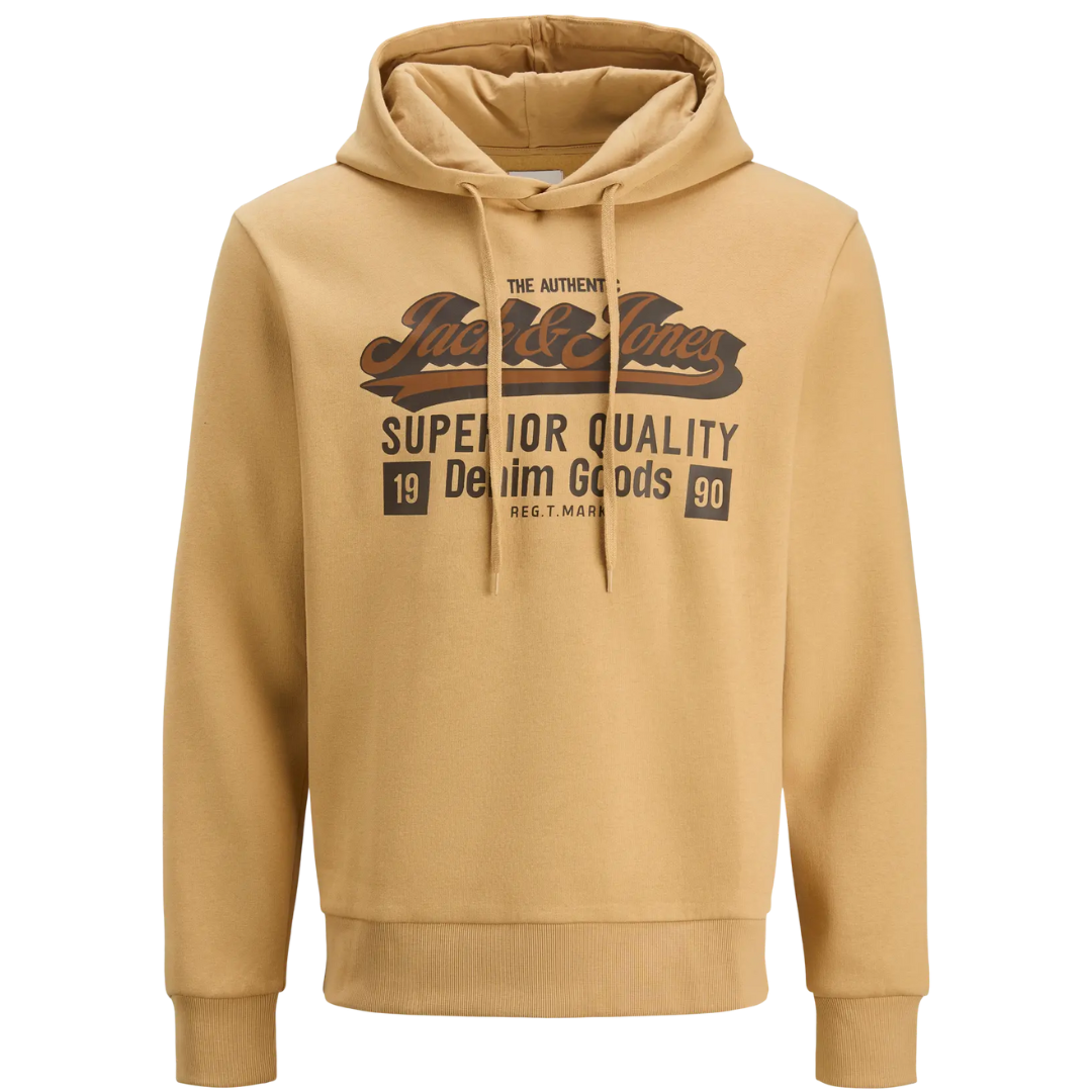 J&J Žuti Muški Duks JJELOGO SWEAT HOOD