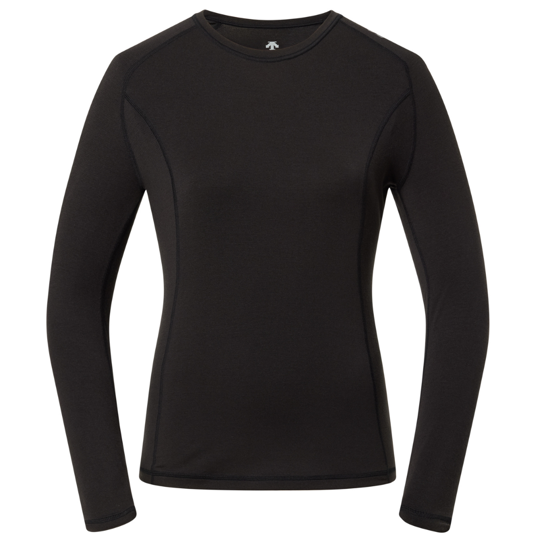 DESCENTE Crna Ženska Termo Bluza