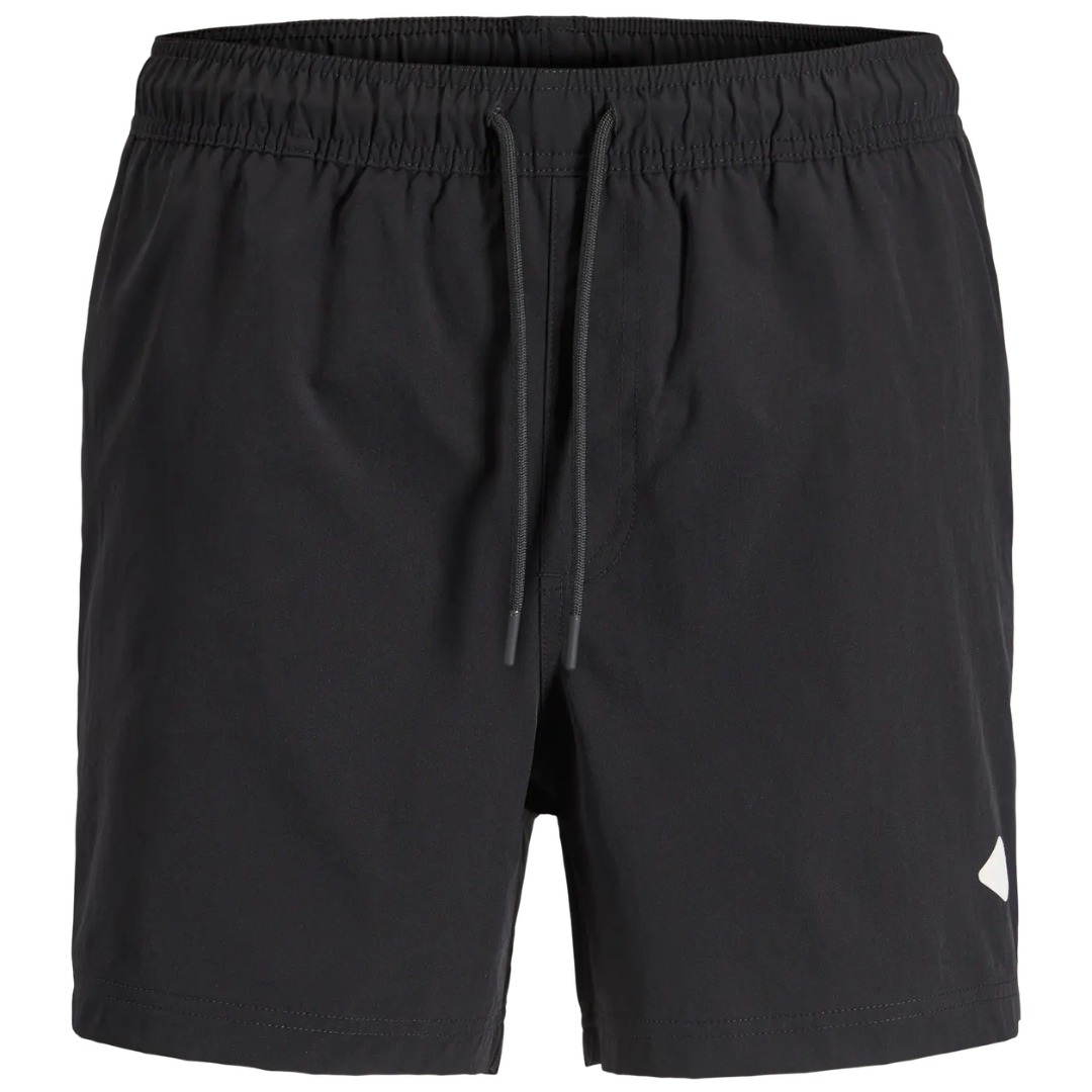J&J Crni Muški Šorts JPSTMAUI TROPIC SOLID SWIM SHORTS
