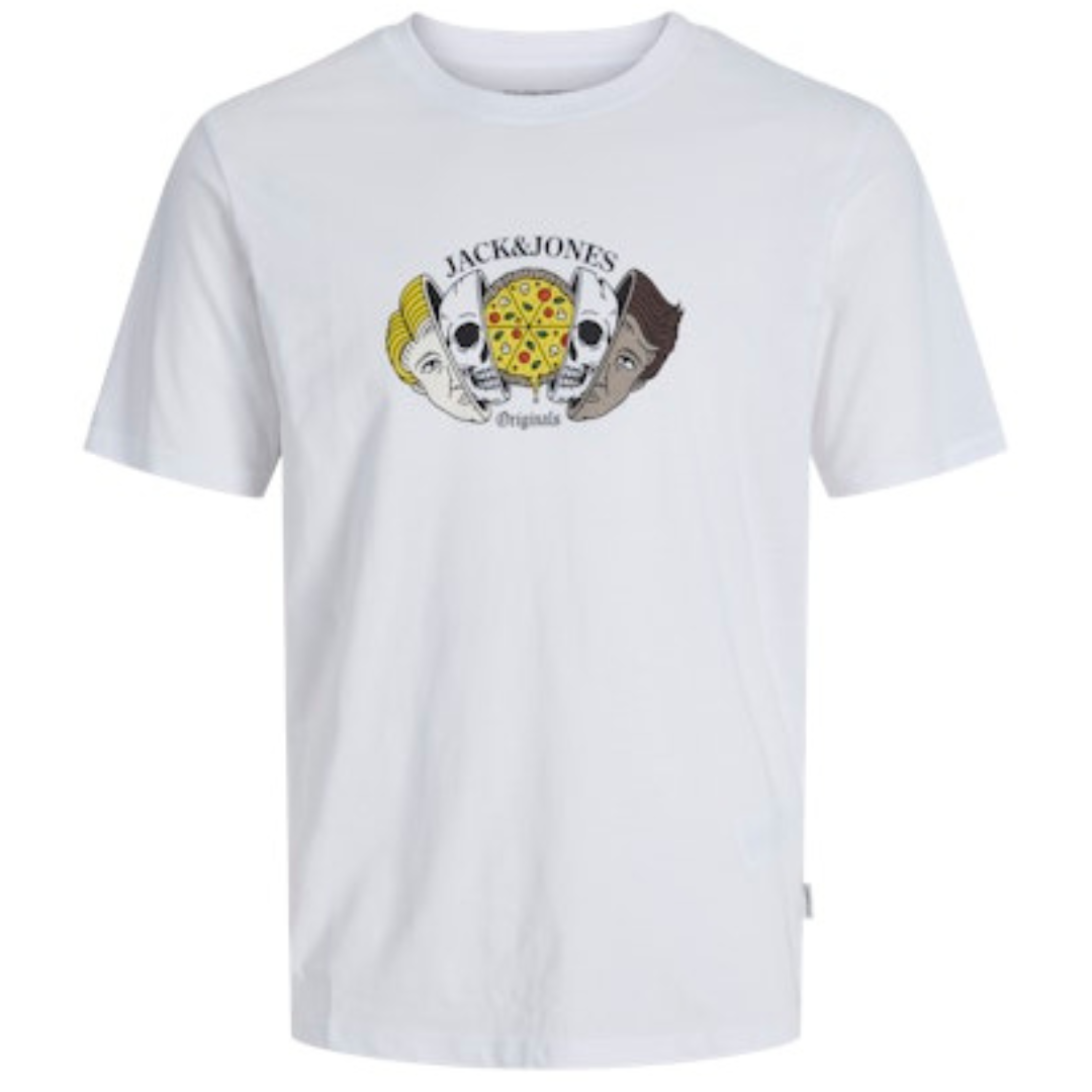 J&J Bela Muška Majica JORSKULL NATURE  J&J Bela Muška Majica JORSKULL NATURE