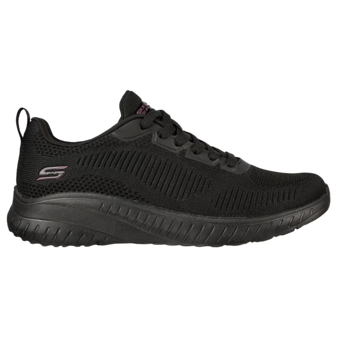 SKECHERS Crne Ženske Patike BOBS Sport Squad Chaos- Face Off