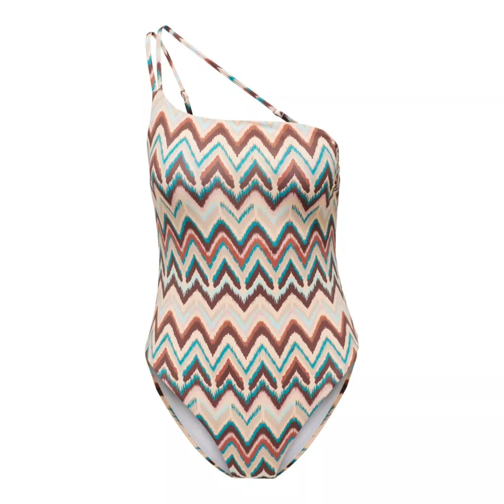 ONLY ONLELECTRA ONE-SHOULDER SWIMSUIT ONLY ONLELECTRA ONE-SHOULDER SWIMSUIT