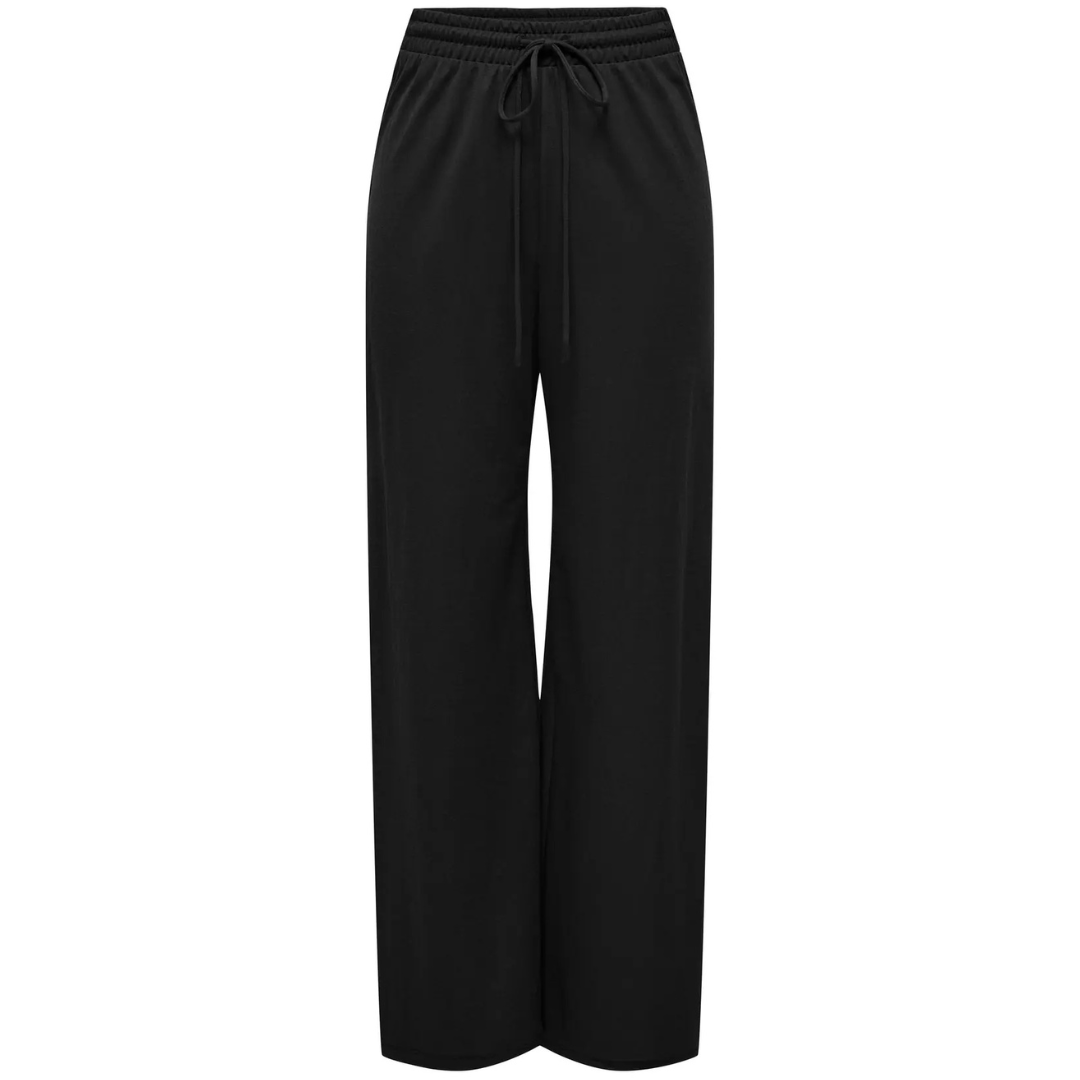 Only Crne Ženske Pantalone ONLJANY STRING