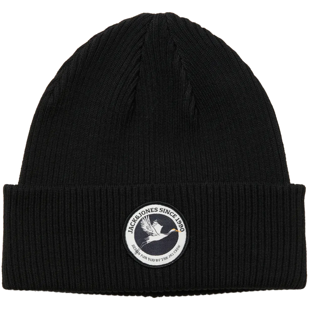 J&J Crna Muška Kapa JACKENJI BEANIE J&J Crna Muška Kapa JACKENJI BEANIE