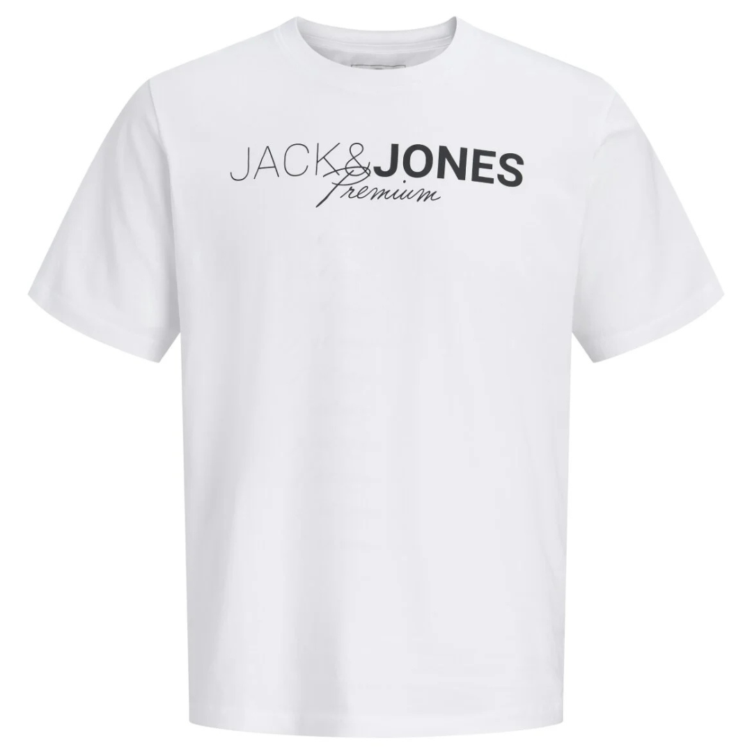 J&J Bela Muška Majica JPRBLANEO SS TEE FST
