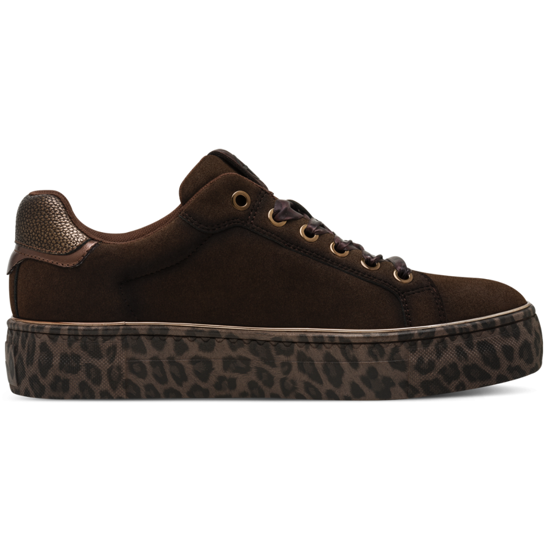 TAMARIS Braon Ženske Patike MOCCA LEOPARD