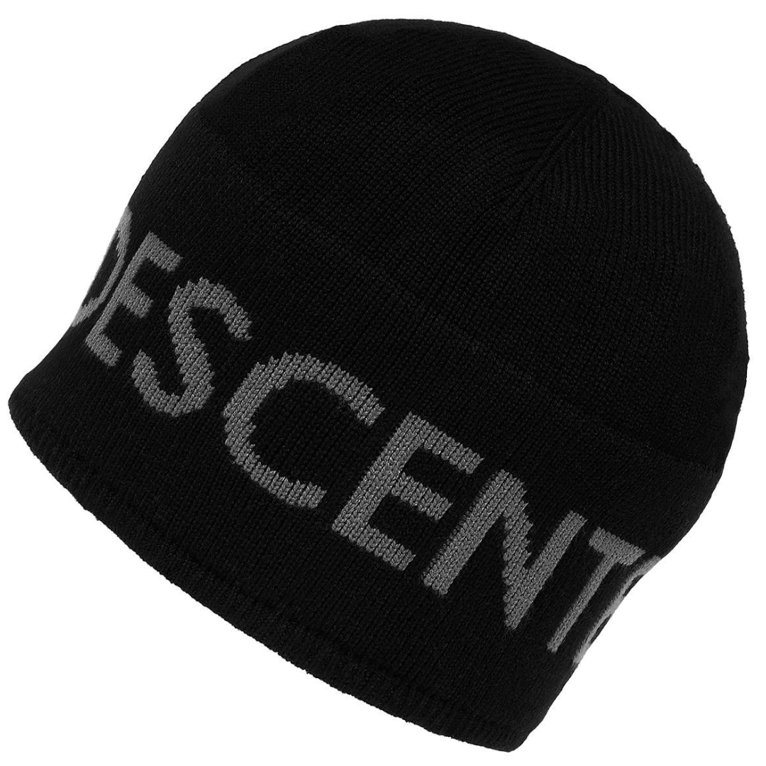 DESCENTE Crna Kapa LOGO CAP
