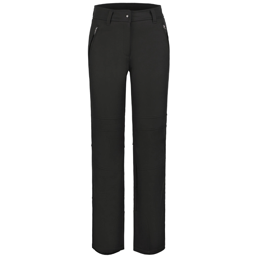 ICEPEAK Crne Ženske Ski Pantalone ENTIAT