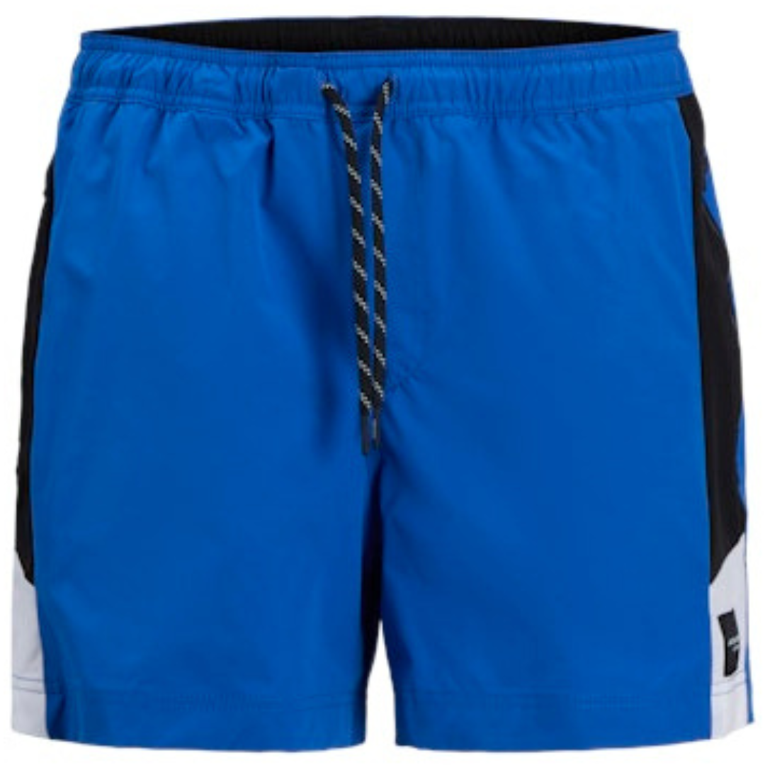 J&J Plavi Muški Šorts JPSTMAUI SWIM BLOCKED ZIP  J&J Plavi Muški Šorts JPSTMAUI SWIM BLOCKED ZIP