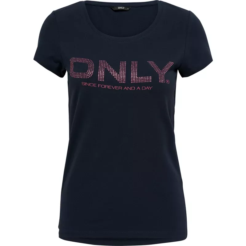 ONLHELENE S/S LOGO TOP JRS RP5