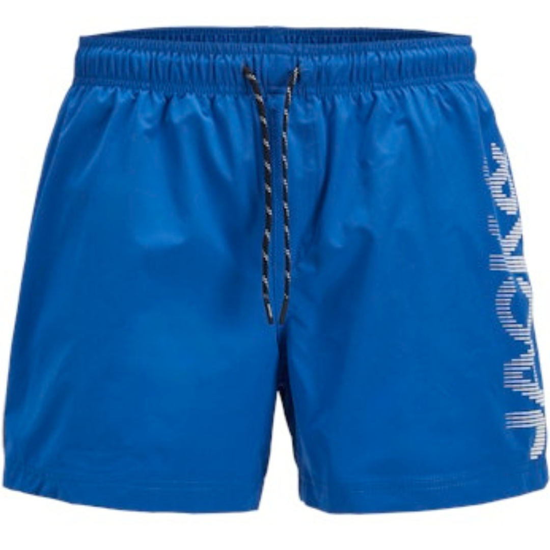 J&J Plavi Muški kupaći šorts JPSTMAUI SPLICE LOGO J&J Plavi Muški kupaći šorts JPSTMAUI SPLICE LOGO