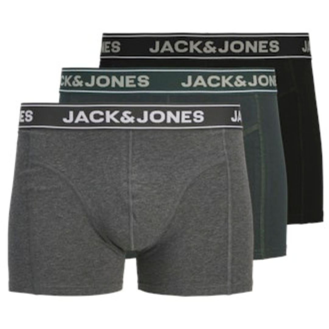 J&J Muške Bokserice JACBLACK FRIDAY TRUNKS 3 PACK
