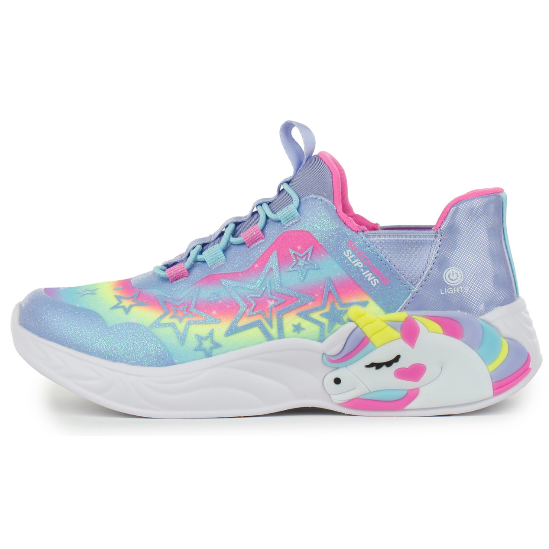 SKECHERS Dečije Patike Slip-ins: Unicorn Dreams - Starry Lite