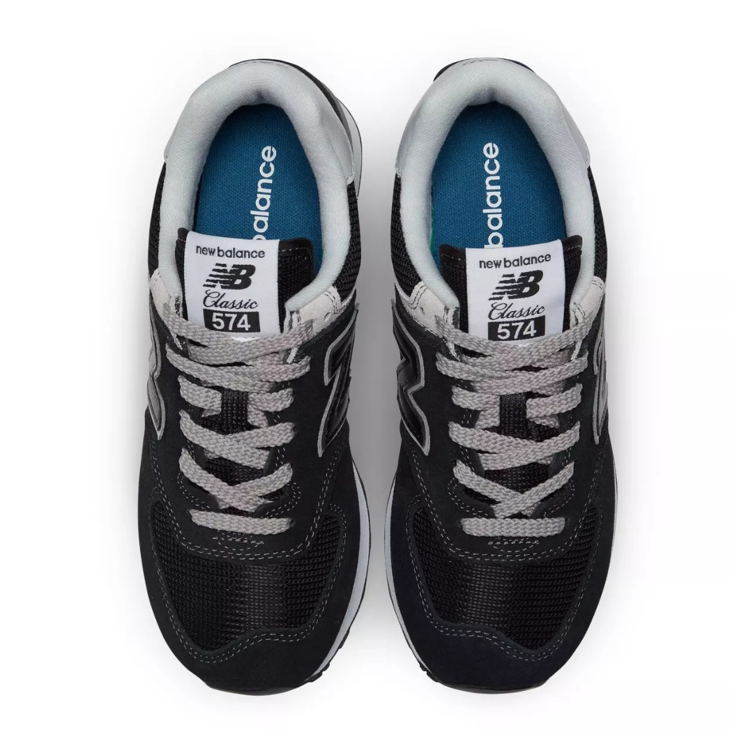 NEW BALANCE Crne Ženske Patike 574 'Core Black' TREFsport
