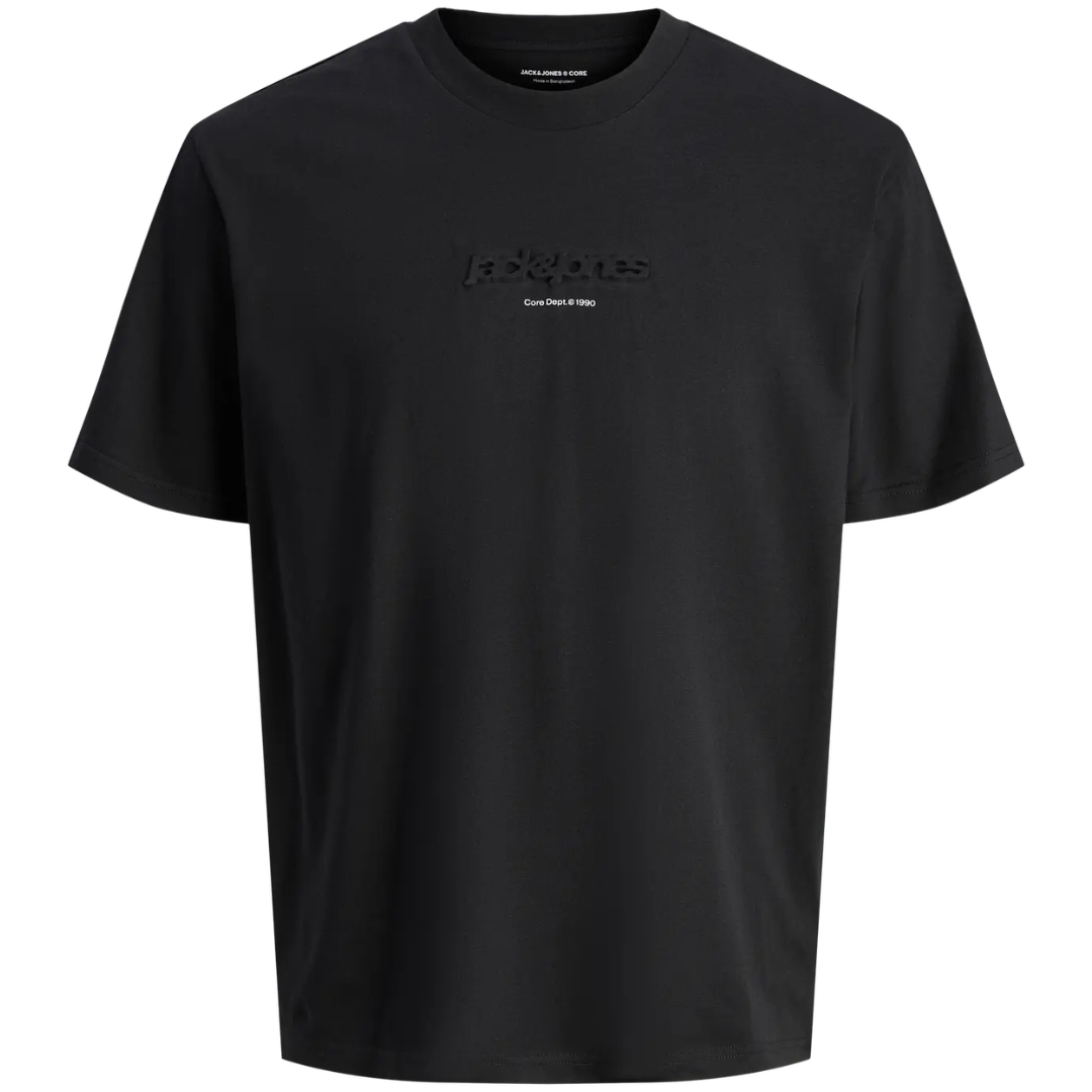 J&J Crna Muška Majica JCOFLARE EMB LOGO