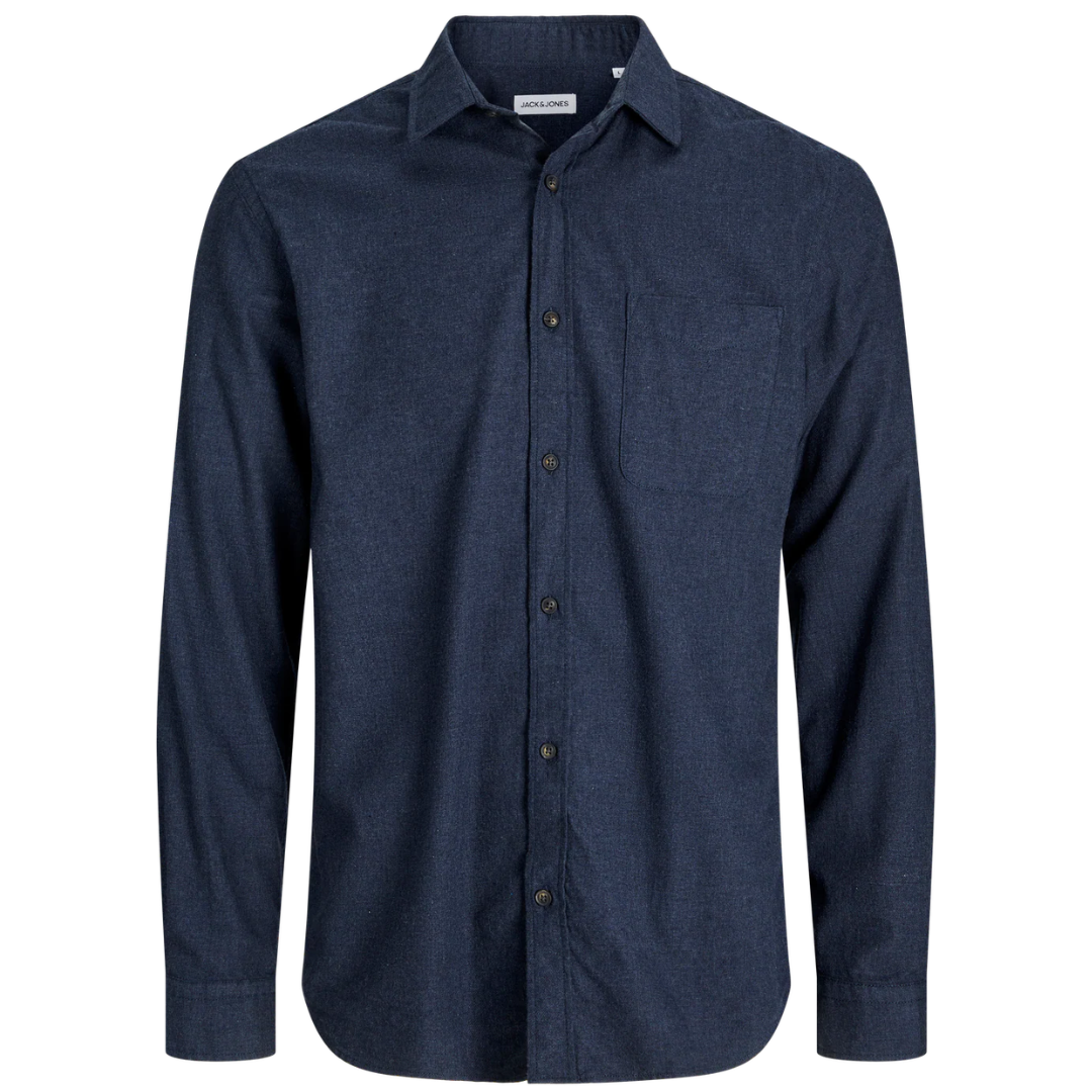 J&J Muška Košulja JJECLASSIC MELANGE SHIRT L/S