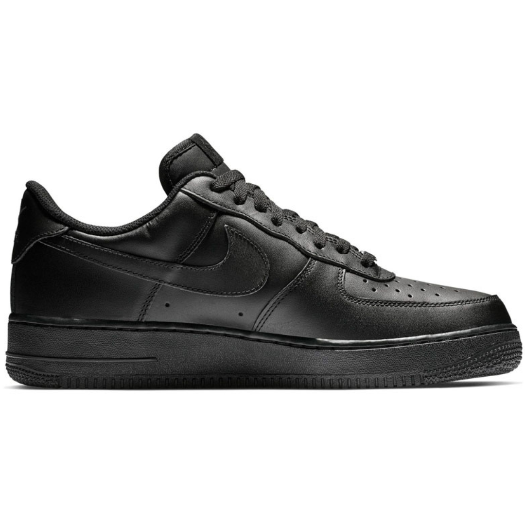 NIKE Crne Muške Patike AIR FORCE 1 '07 TRIPLE BLACK