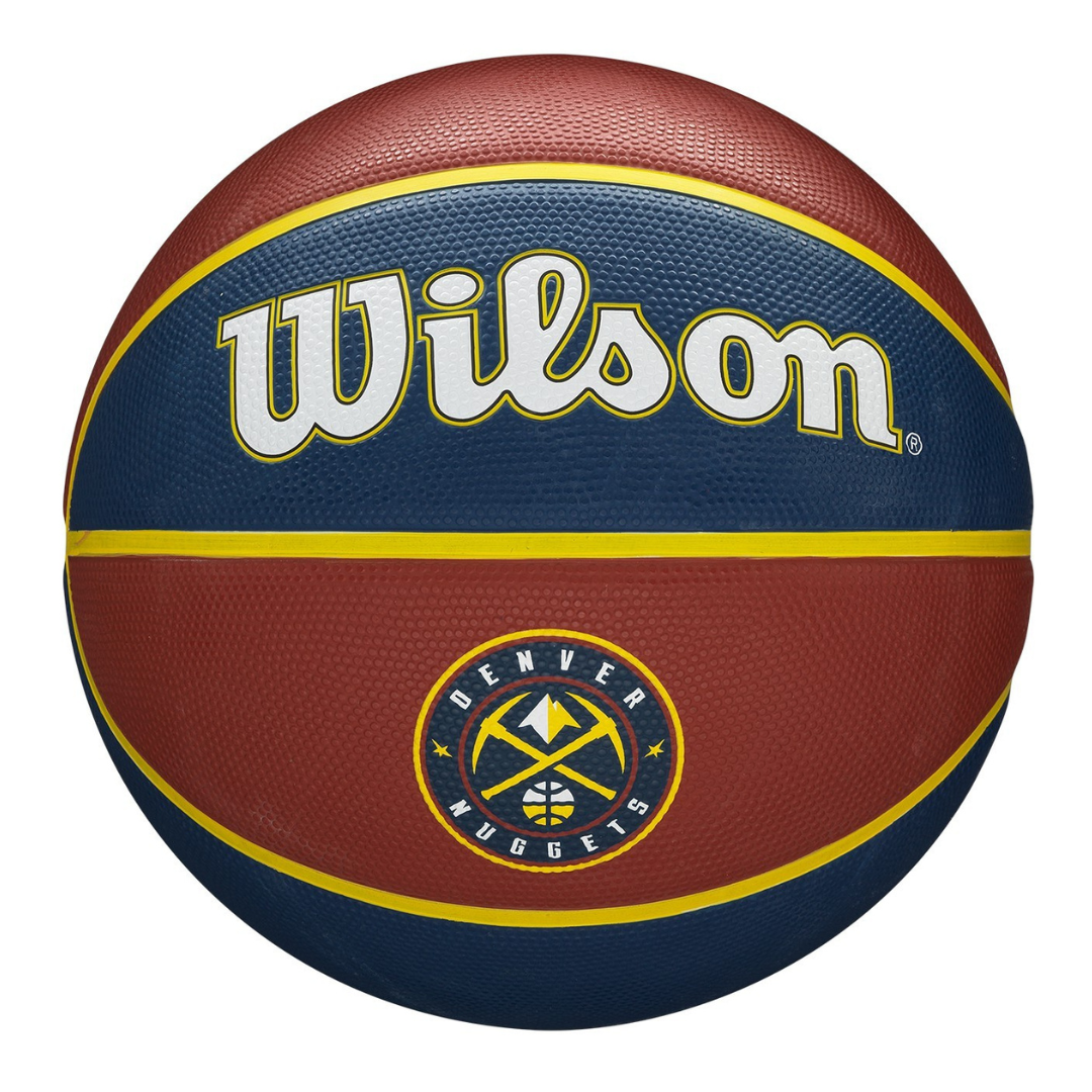 WILSON Košarkaška Lopta NBA Team Tribute Denver Nuggets Sz7