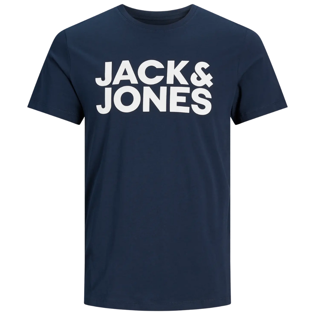 J&J Teget Muška Majica JJECORP LOGO