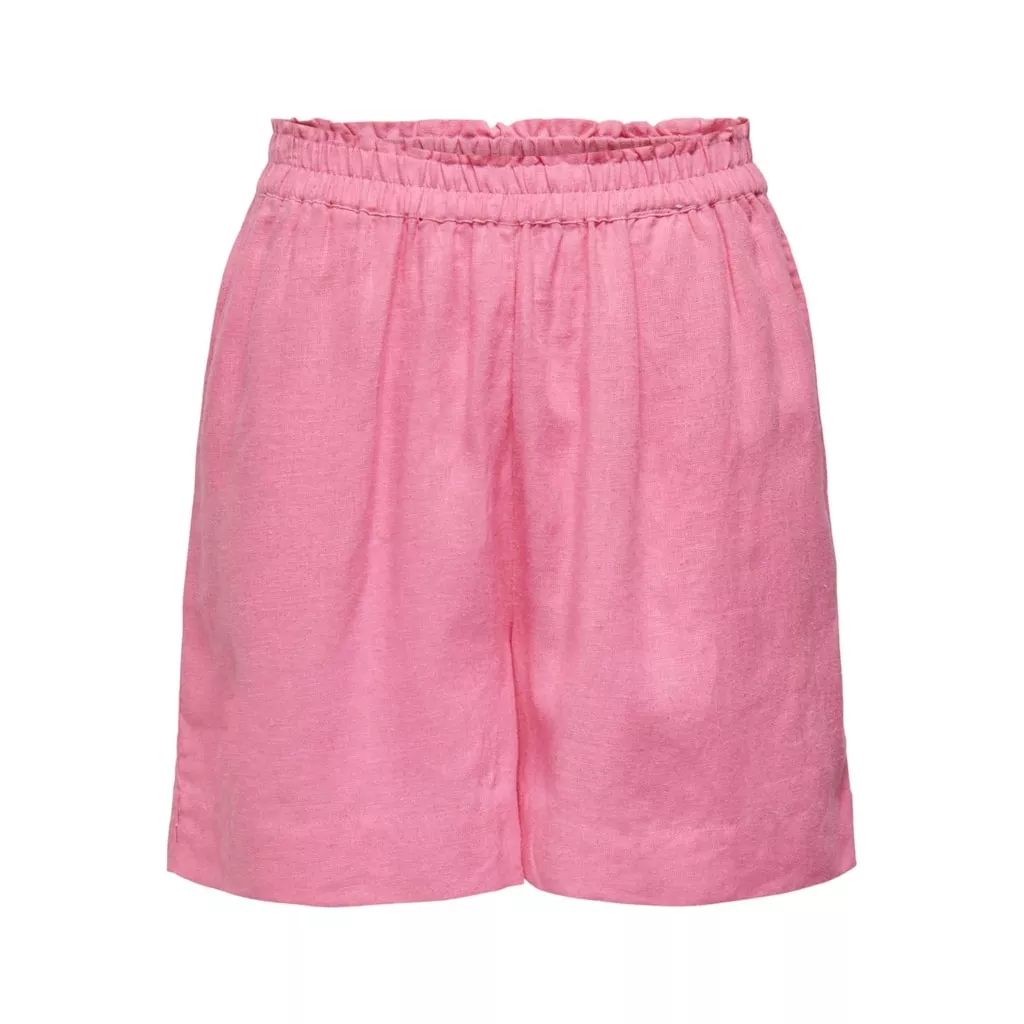 ONLTOKYO HW LINEN BLEND SHORTS PNT NOOS