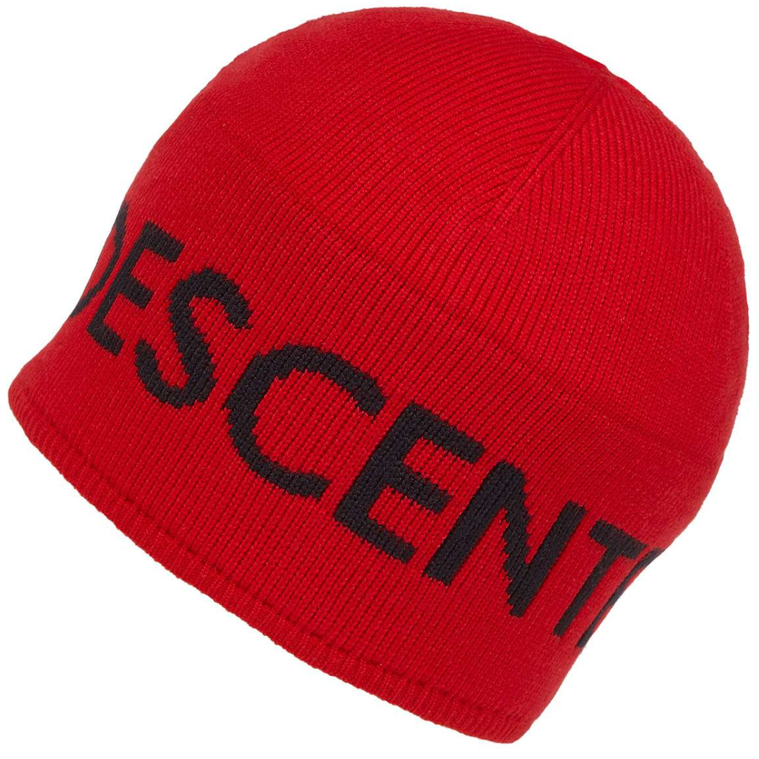 DESCENTE Crvena Kapa LOGO CAP