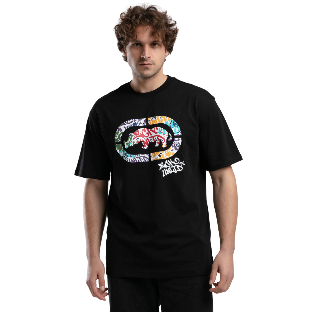 ECKO UNLTD Crna Muška Majica KINGSTON