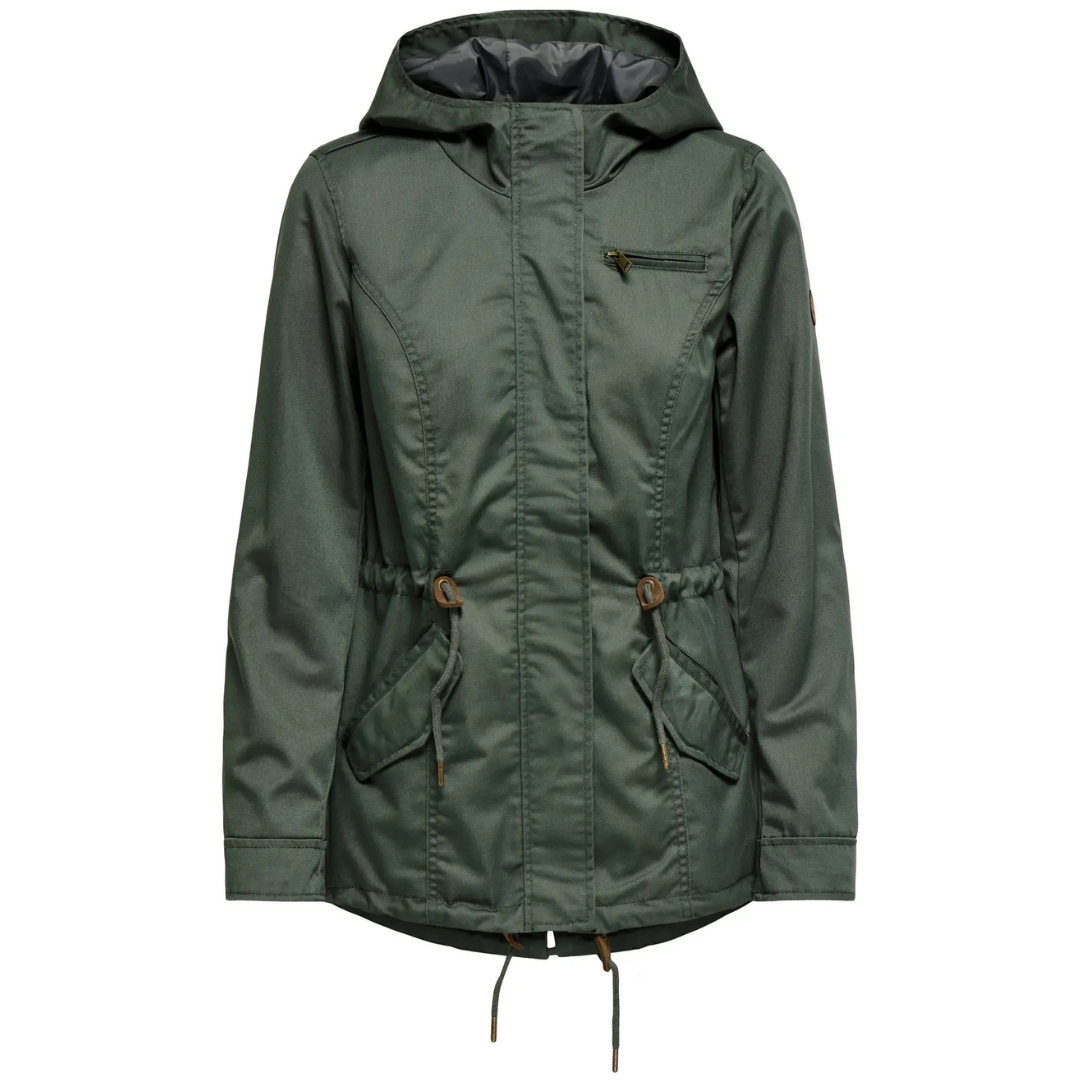 Only Zelena Ženska Jakna ONLLORCA CANVAS Only Zelena Ženska Jakna ONLLORCA CANVAS