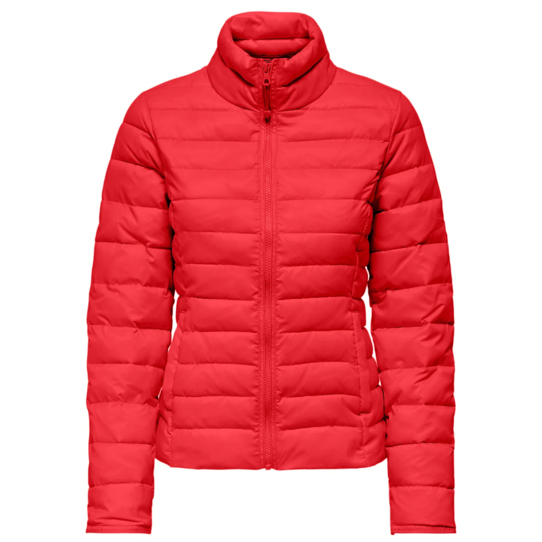 ONLY Crvena Ženska Jakna ONLNEWTAHOE QUILTED ONLY Crvena Ženska Jakna ONLNEWTAHOE QUILTED