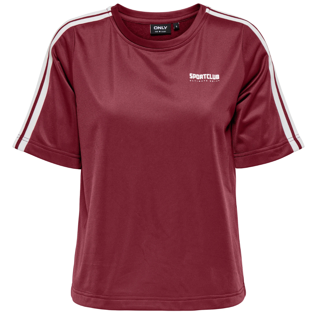 Only Crvena Ženska Majica ONLSPORTS Only Crvena Ženska Majica ONLSPORTS